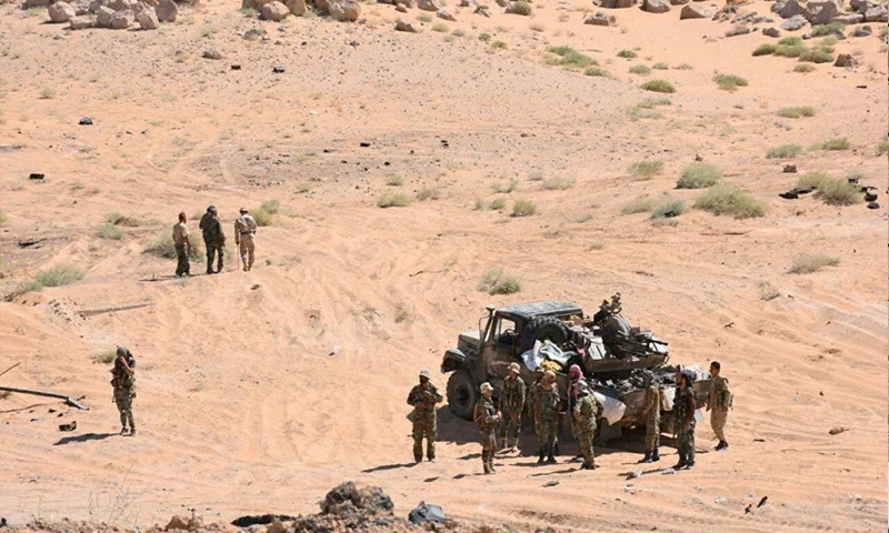 بادية أبو حمام في ريف دير الزور